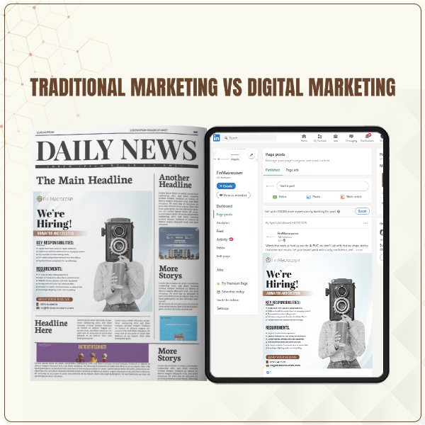 Digital Marketing vs Traditional Marketing
